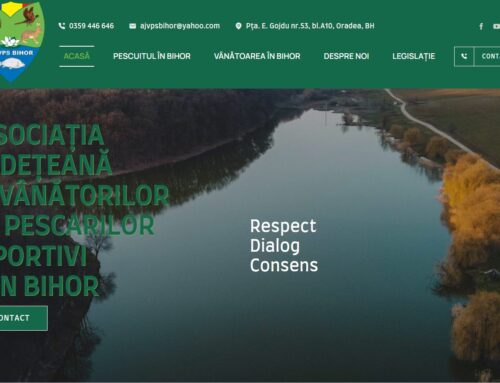 Site prezentare AJVPS Bihor