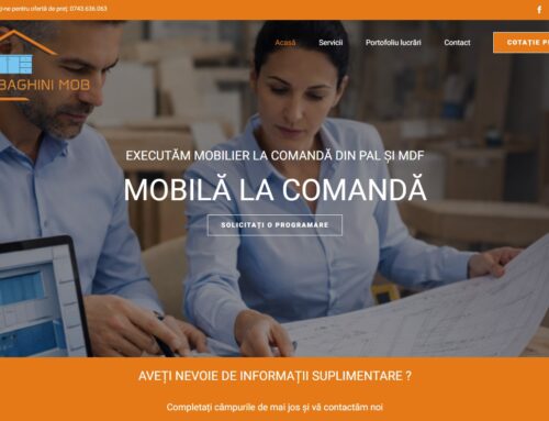 Site prezentare Iobaghini Mob